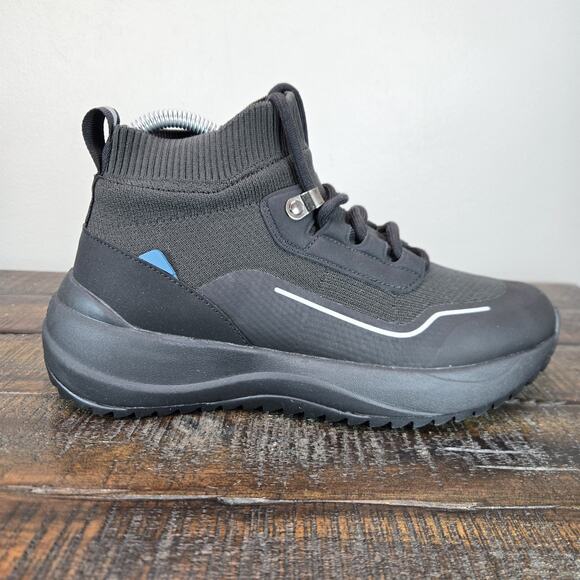 NEW Vessi Stormburst High Top Mens Size 7 Waterproof Shoes Hiking Space Black main image 6